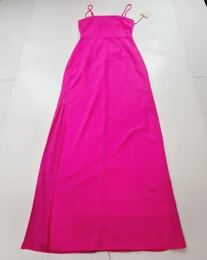 Superdown Addison Maxi Dress in Pink Small thumbnail 3