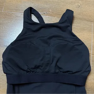 Key To Balance Yoga Tank Top Light Support B/C Cup in Black Size 4 thumbnail 11