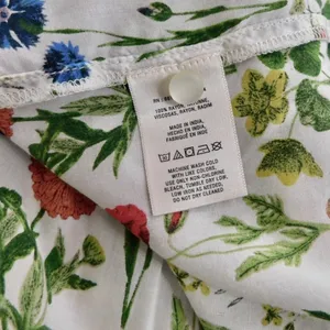 Anthropologie MAEVE Maya Floral Fluttered Top Blouse Strawberry Fruit Berries 2‎ thumbnail 14