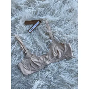 Skims Fits Everybody Unlined Demi Bra Sand Size 34A thumbnail 3