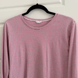 LAKE Red and White Striped Long Sleeve Top thumbnail 2