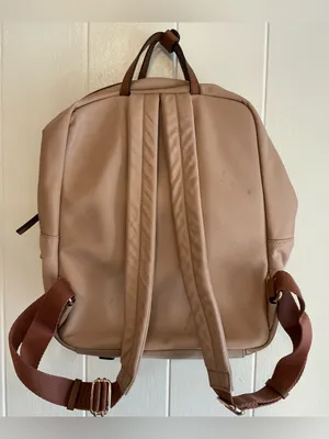 a Rare HTF Radley London Brown Nylon/leather Trim Backpack Bag thumbnail 5