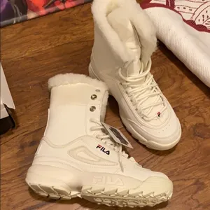 Fila shearling boot sneakers. 7 thumbnail 15