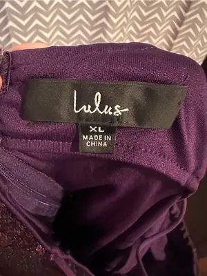 Lulus | Bring It Purple Sequin Bodycon Mini Dress, XL thumbnail 6