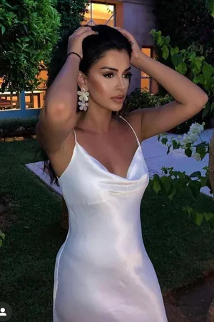 Zara dress mini white satin lingerie style wedding bridal summer vacation thumbnail 2