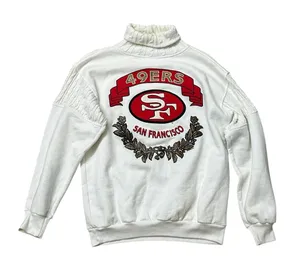 Vintage Spirit Cliff Engle SF 49ers Turtleneck Sweatshirt 90s Size Large thumbnail 1