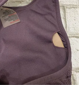 GYMSHARK Purple Wash Energy Seamless Crop Top Size Small thumbnail 8