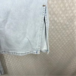 Abercrombie & Fitch‎ Light Wash Curve Love The Slim Straight High Rise Jeans thumbnail 5