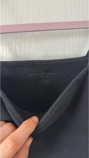 Brandy Melville Black Tube Strap Top thumbnail 2