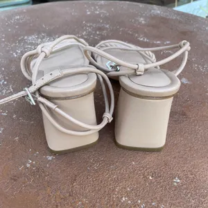 Marc Fisher beige strappy heels  Basically new thumbnail 3