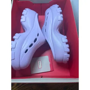 Hunter‎ Lavender Bryce Platform Mules Size 9 thumbnail 4
