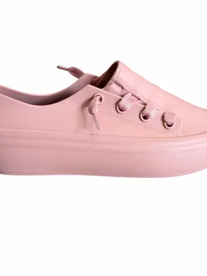 Melissa Ulitsa Sneakers Women’s Size 7 Pink Jelly Platform Slip On Preppy Summer thumbnail 9
