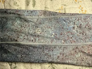 Lululemon Speckled Grey-Blue Performance Leggings thumbnail 4