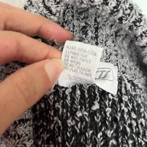 Vtg Y2K Side Effects Marled Cardigan Womens Sweater Sz M Chunky Knit Grandpa thumbnail 10