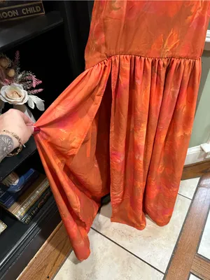 Peppermayo Eden Strapless Tropical Maxi Dress – Size US 8 thumbnail 4