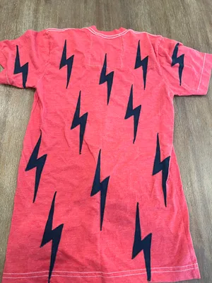 Aviator Nation Lightning Bolt Heather Basic Tee thumbnail 4