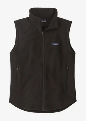 New‎ Patagonia Women's Classic Microdini Fleece Vest burnished red thumbnail 1