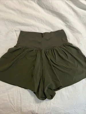 Aerie cross waist shorts thumbnail 2
