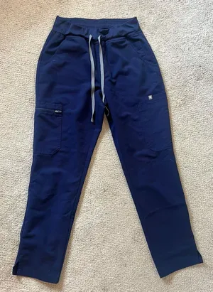 FIGS Navy Blue Scrub Pants thumbnail 1