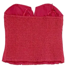 Porridge Anthropologie Corset Top Small Vampy Lace Regencycore Renaissance Goth thumbnail 3