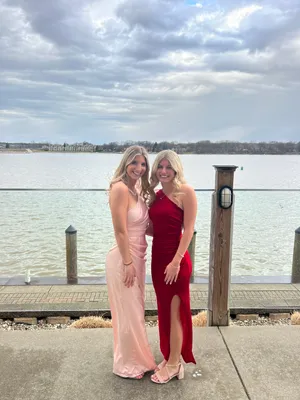 Hello Molly Red One shoulder dress thumbnail 4