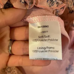 On twelfth floral ruffle shift dress size medium thumbnail 7