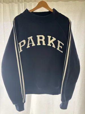 PARKE Sport stripe mockneck shadow  thumbnail 1