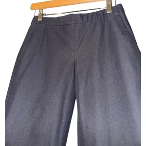 Theory Pull‎ On Black Pants Women's 00 Career Minimalist Work Preppy Stretch thumbnail 3