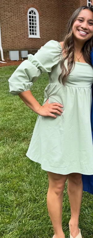 Amazon Green dress thumbnail 1