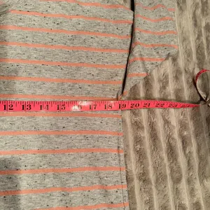 Lou & Grey Striped Long‎ Sleeve Top with Side Zip Detail Sz S thumbnail 5