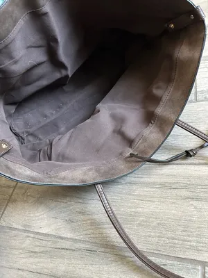 Women's Taupe Tote Bag with Tassel Accent thumbnail 5