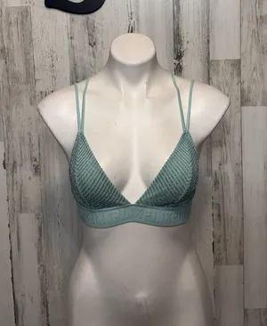 Victoria's Secret PINK Mint Green Glitter Metallic Bralette Womens S Bra Top thumbnail 1