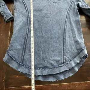 Free People You Don't Own Me Henley Thermal Sweater M boho thumbnail 11