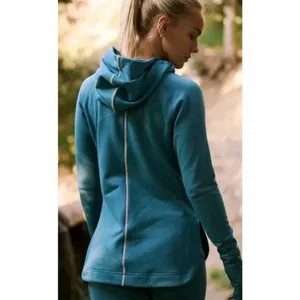Free People Keepin' Cozy Fleece-Lined Layer NWOT Size Large Teal thumbnail 3