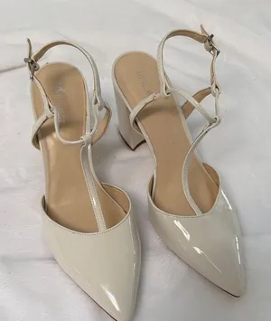Nine West Cream Strappy Sandals thumbnail 1