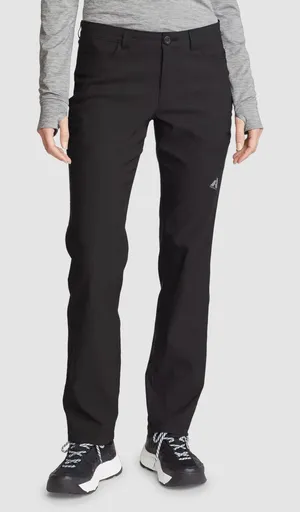 Eddie Bauer Guide 2.0 Pants Womens Size 8 Black NWT NEW thumbnail 1