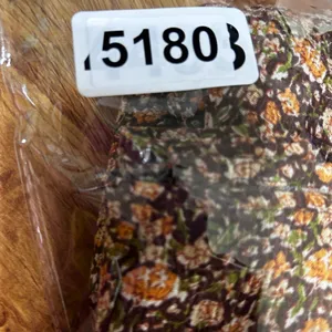 Natural Life Women Cottage Ditsy Floral Top XS Boho Prairie Earthy‎ Romantic thumbnail 8