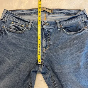Old Navy Denim Stretch Ultra Low Waist bootcut Jeans Size 14 long thumbnail 5