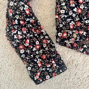 Anthropologie Hei Hei Tinsley Floral Moto Jacket Zip Cropped Fitted Womens Sz 6 thumbnail 8