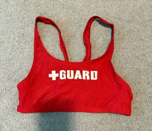 Lifeguard Top Red Size M thumbnail 1