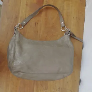 Coach F19415 Metallic Leather Signature Embroidered Shoulder Bag thumbnail 10