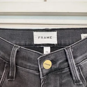 Frame Denim Ali Jeans Size 26 Gray Cheyenne High Rise‎ Cigarette Quiet Luxury thumbnail 7