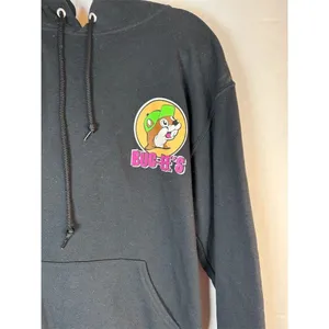 Buc-ee's Hoodie Unisex S Black Pullover Beaver Logo Graphic Print thumbnail 2