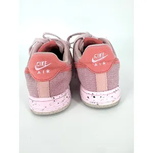 Nike Air‎ Force 1 Crater Flyknit Pink Low Top Sneakers DC7273-600 Womens 7 thumbnail 4
