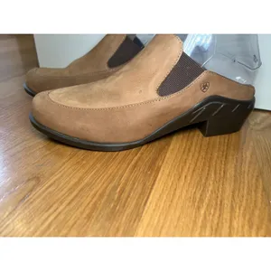 Ariat Shoes Womens Size 6 Brown Leather Mule Clog Slip On Comfort Heel Casual thumbnail 5