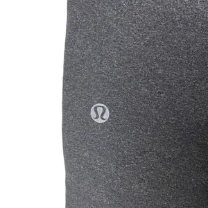 Womens Lululemon straight cut‎ grey drawstring pants with drawstring cuffs Sz XS thumbnail 8