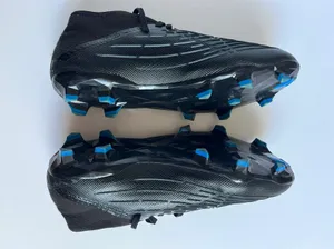 Adidas PREDATOR EDGE.3 Firm Ground Soccer Cleats | Black | Men's thumbnail 4
