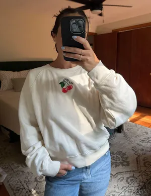 Old Navy Cherry Crewneck thumbnail 1