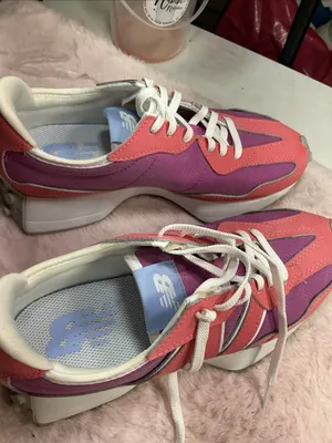 New Balance Pink and Purple Women's Sneakers NWOT 143 thumbnail 8