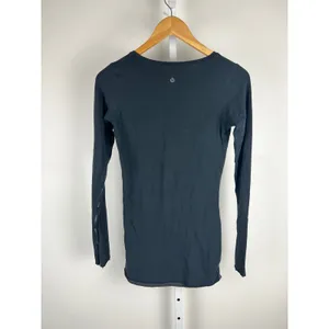 Lululemon Every Yogi Long Sleeve Reversible Gray / Black Two Looks Long Top Soft thumbnail 5